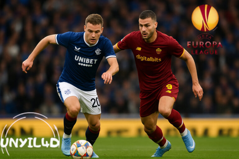 Prediksi Rangers Vs AS Roma di Liga Europa jumat, 07 - November - 2025