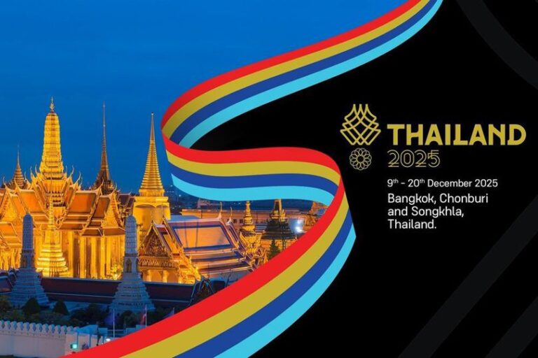 SEA Games 2025 Thailand di Bangkok dan Chonburi, 9-20 Desember 2025