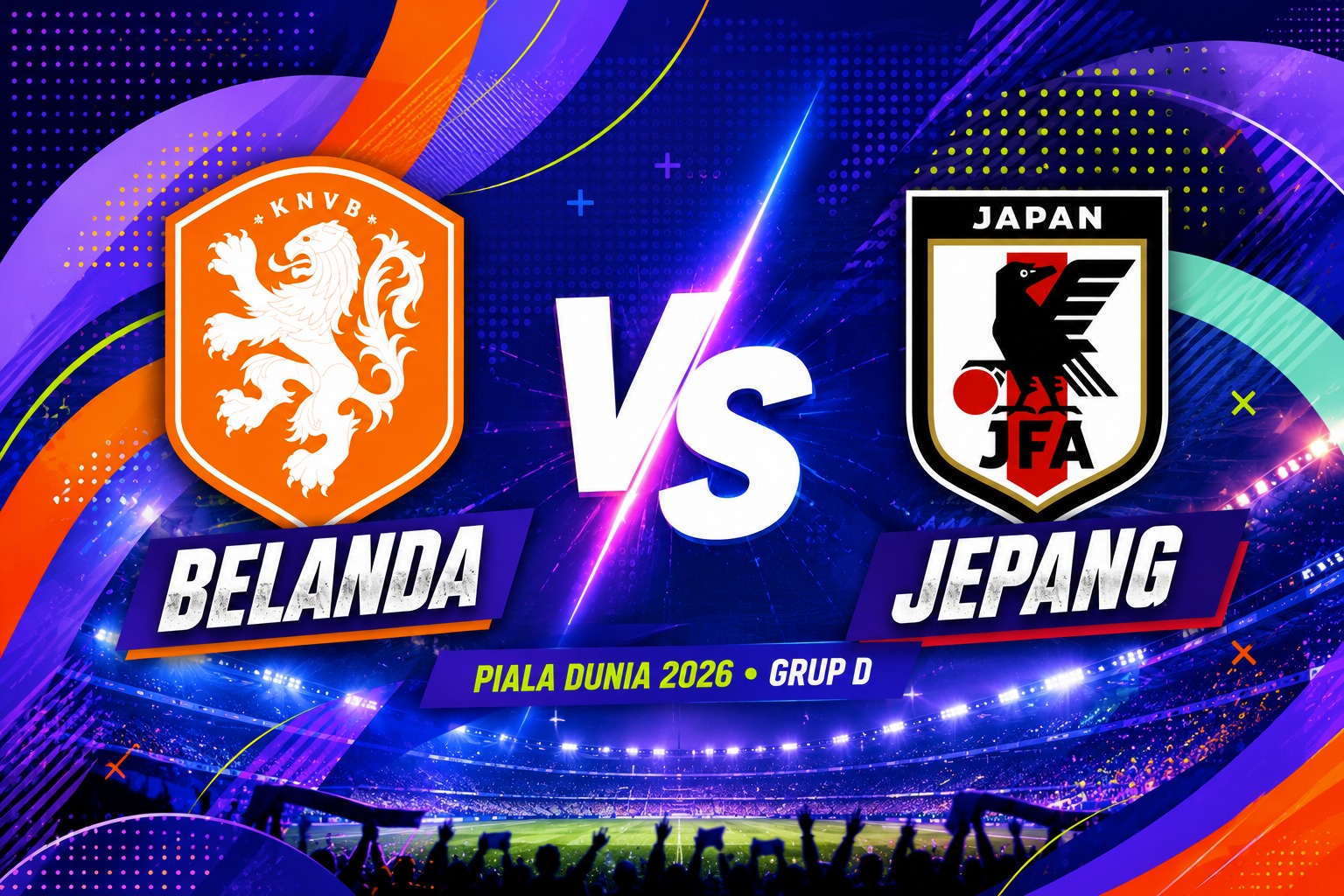 Prediksi Belanda vs Jepang di Piala Dunia 2026: Head to Head dan Prediksi Skor