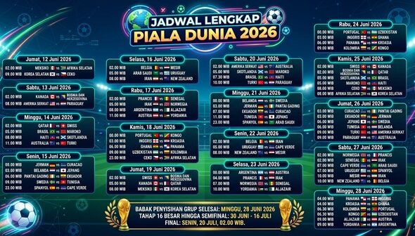 Hasil Piala Dunia 2026 Tadi Malam: Brasil vs Maroko 1-1, Qatar vs Swiss Imbang, Klasemen 14 Juni dan Top Skor