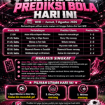 Prediksi Bola Hari Ini — Jumat, 7 Agustus 2026 (WIB)