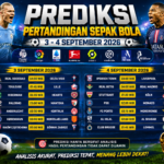 prediksi pertandingan sepak bola 3-4 september 2026